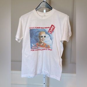 Vintage 80s Coke Max Headroom single stitch USA tee shirt Catch The Wave
